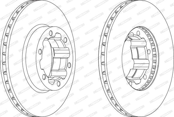 Ferodo FCR262A - Kočioni disk www.molydon.hr