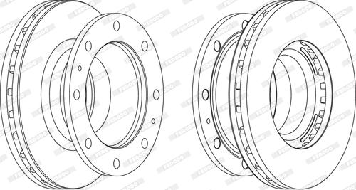 Ferodo FCR239A - Kočioni disk www.molydon.hr