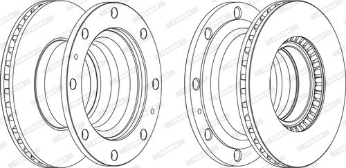 Ferodo FCR231A - Kočioni disk www.molydon.hr