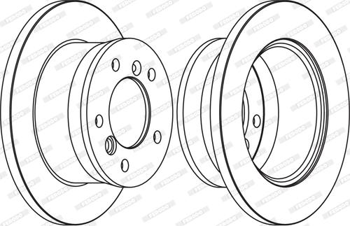 Ferodo FCR229A - Kočioni disk www.molydon.hr