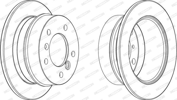 Ferodo FCR227A - Kočioni disk www.molydon.hr