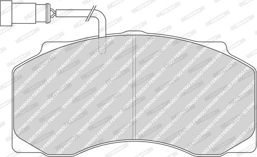 Ferodo FCV1042 - Komplet Pločica, disk-kočnica www.molydon.hr