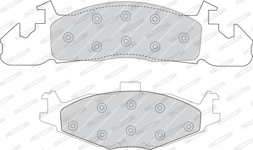Ferodo FDB926 - Komplet Pločica, disk-kočnica www.molydon.hr