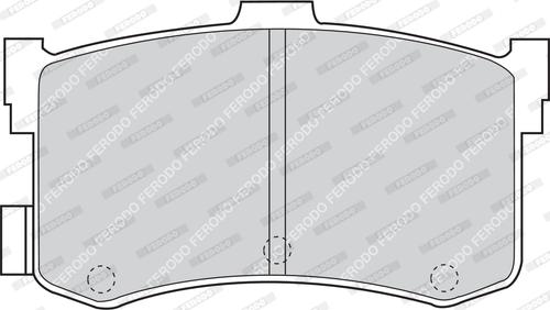 Ferodo FDB444 - Komplet Pločica, disk-kočnica www.molydon.hr