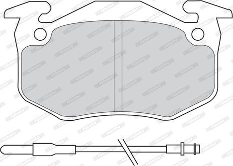 Remsa PCA014492 - Komplet Pločica, disk-kočnica www.molydon.hr