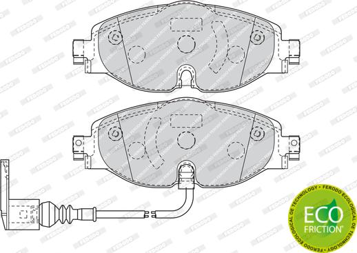 FERODO FDB4433 - Komplet Pločica, disk-kočnica www.molydon.hr