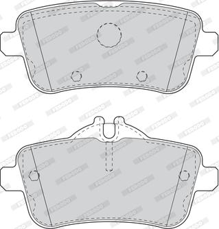 Ferodo FDB4587 - Komplet Pločica, disk-kočnica www.molydon.hr