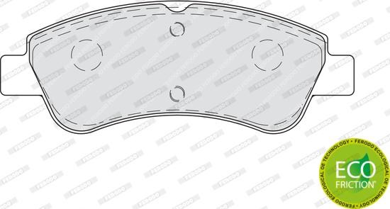 Ferodo FDB4066 - Komplet Pločica, disk-kočnica www.molydon.hr