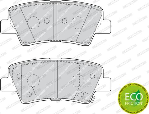 Ferodo FDB4387 - Komplet Pločica, disk-kočnica www.molydon.hr