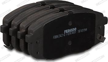 Ferodo FDB4242-D - Komplet Pločica, disk-kočnica www.molydon.hr