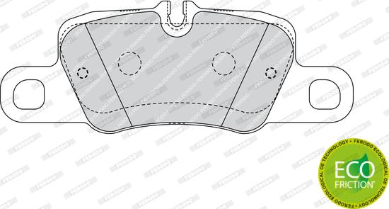 Ferodo FDB4713 - Komplet Pločica, disk-kočnica www.molydon.hr