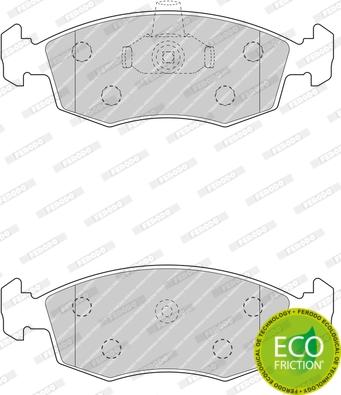 Ferodo FDB4735 - Komplet Pločica, disk-kočnica www.molydon.hr