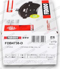 Ferodo FDB4738-D - Komplet Pločica, disk-kočnica www.molydon.hr