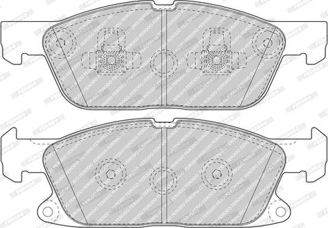 Ferodo FDB5087 - Komplet Pločica, disk-kočnica www.molydon.hr