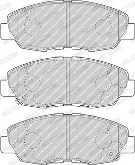 Ferodo FDB5022 - Komplet Pločica, disk-kočnica www.molydon.hr