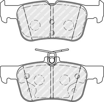 Ferodo FDB5355 - Komplet Pločica, disk-kočnica www.molydon.hr