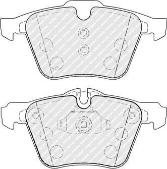 Ferodo FDB5307 - Komplet Pločica, disk-kočnica www.molydon.hr