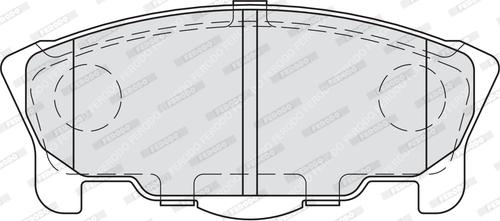 Ferodo FDB1987 - Komplet Pločica, disk-kočnica www.molydon.hr
