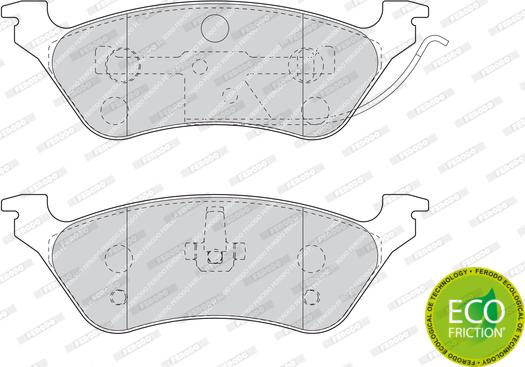 Ferodo FDB1475 - Komplet Pločica, disk-kočnica www.molydon.hr