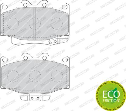 Ferodo FDB1504 - Komplet Pločica, disk-kočnica www.molydon.hr