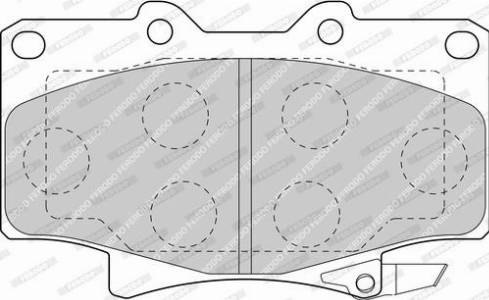 Ferodo FDB1502-D - Komplet Pločica, disk-kočnica www.molydon.hr