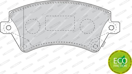 Ferodo FDB1573 - Komplet Pločica, disk-kočnica www.molydon.hr