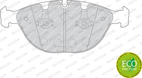 Ferodo FDB1618 - Komplet Pločica, disk-kočnica www.molydon.hr