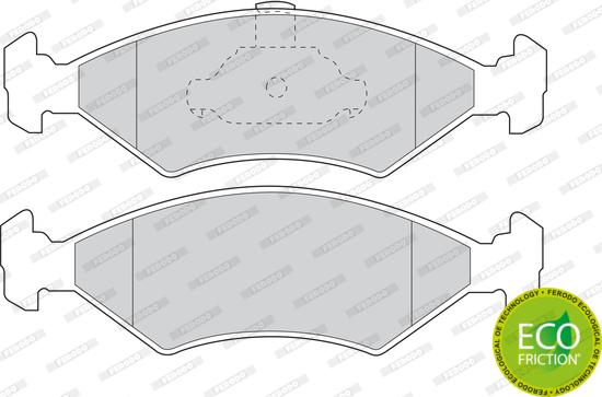 Ferodo FDB1081 - Komplet Pločica, disk-kočnica www.molydon.hr