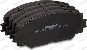 Ferodo FDB1891-D - Komplet Pločica, disk-kočnica www.molydon.hr