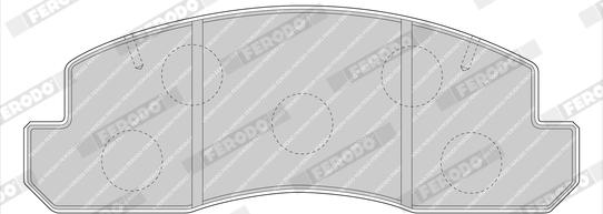 Ferodo FDB1818 - Komplet Pločica, disk-kočnica www.molydon.hr