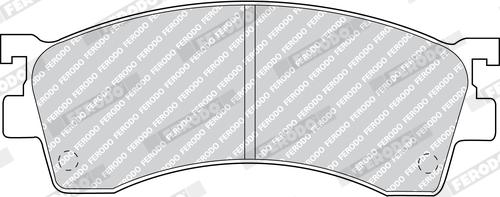 Ferodo FDB870 - Komplet Pločica, disk-kočnica www.molydon.hr