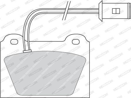 Ferodo FDB214 - Komplet Pločica, disk-kočnica www.molydon.hr