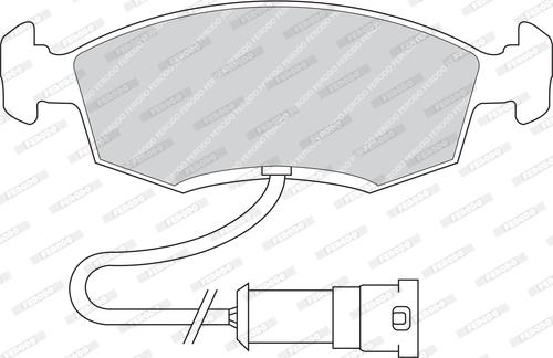 Ferodo FDB276 - Komplet Pločica, disk-kočnica www.molydon.hr
