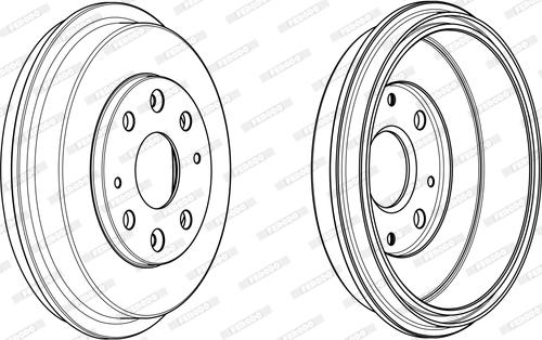 Ferodo FDR329322 - Bubanj kočnica www.molydon.hr