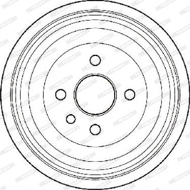 Ferodo FDR329202 - Bubanj kočnica www.molydon.hr
