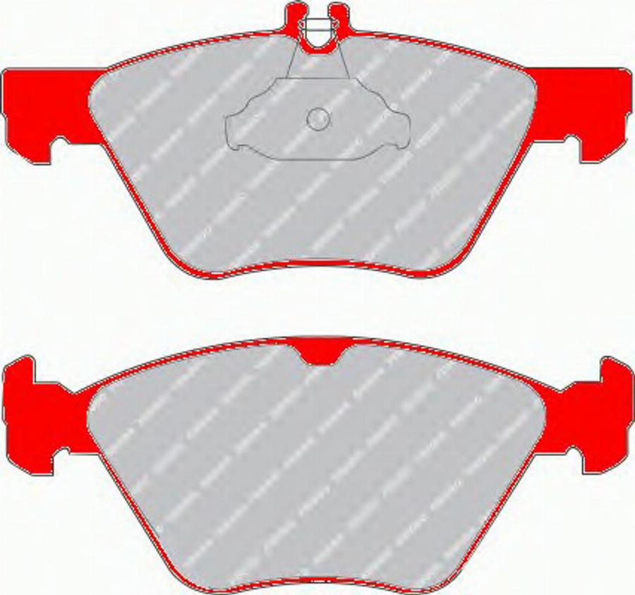 Ferodo FDS1050 - Komplet Pločica, disk-kočnica www.molydon.hr