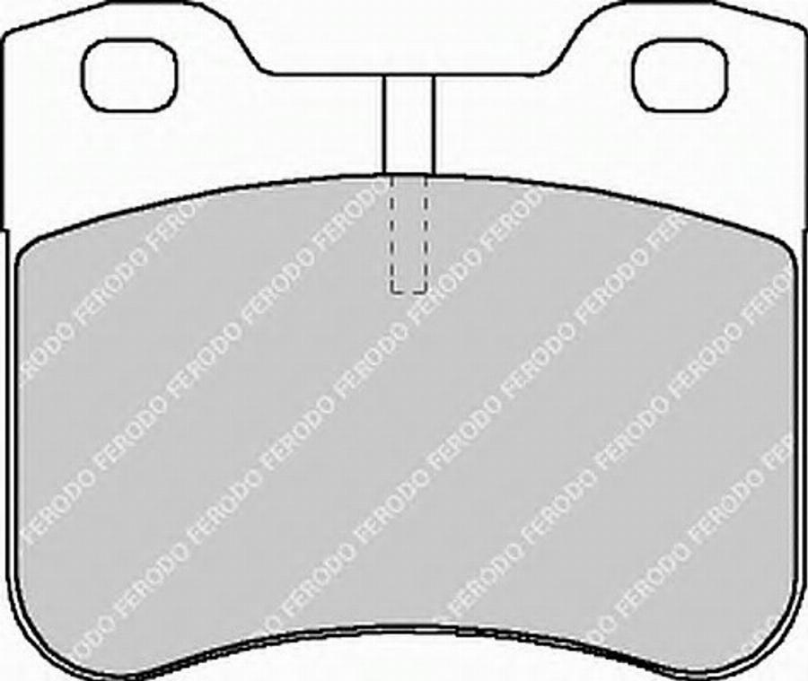 Ferodo FDS1109 - Komplet Pločica, disk-kočnica www.molydon.hr