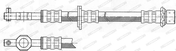 Ferodo FHY3085 - Kočiono crijevo, lajtung www.molydon.hr
