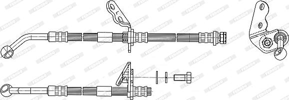 Ferodo FHY3216 - Kočiono crijevo, lajtung www.molydon.hr