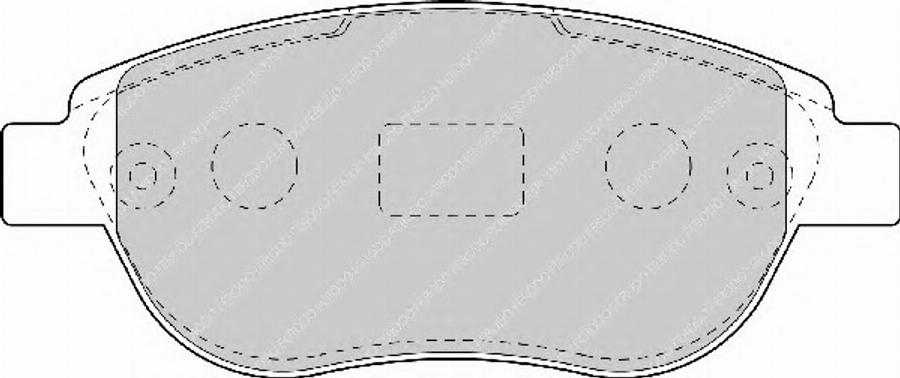 Ferodo FQT1476 - Komplet Pločica, disk-kočnica www.molydon.hr