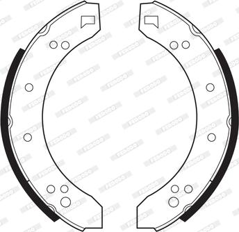 Ferodo FSB355 - Komplet kočnica, bubanj kočnice www.molydon.hr