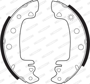 Ferodo FSB29 - Komplet kočnica, bubanj kočnice www.molydon.hr