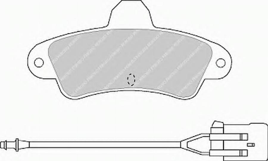 Ferodo FSL913 - Komplet Pločica, disk-kočnica www.molydon.hr