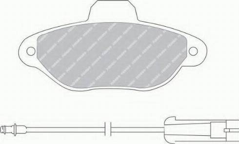 Ferodo FSL925 - Komplet Pločica, disk-kočnica www.molydon.hr