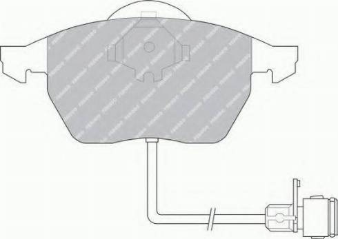 Ferodo FSL590 - Komplet Pločica, disk-kočnica www.molydon.hr