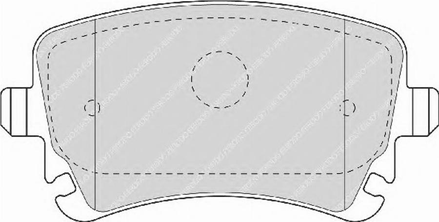 Ferodo FSL1655 - Komplet Pločica, disk-kočnica www.molydon.hr