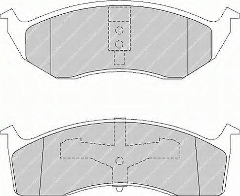 Ferodo FSL1098 - Komplet Pločica, disk-kočnica www.molydon.hr