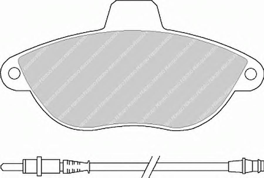 Ferodo FSL1002 - Komplet Pločica, disk-kočnica www.molydon.hr