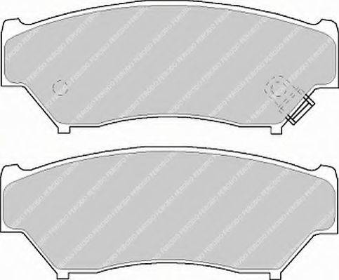 Ferodo FSL1020 - Komplet Pločica, disk-kočnica www.molydon.hr