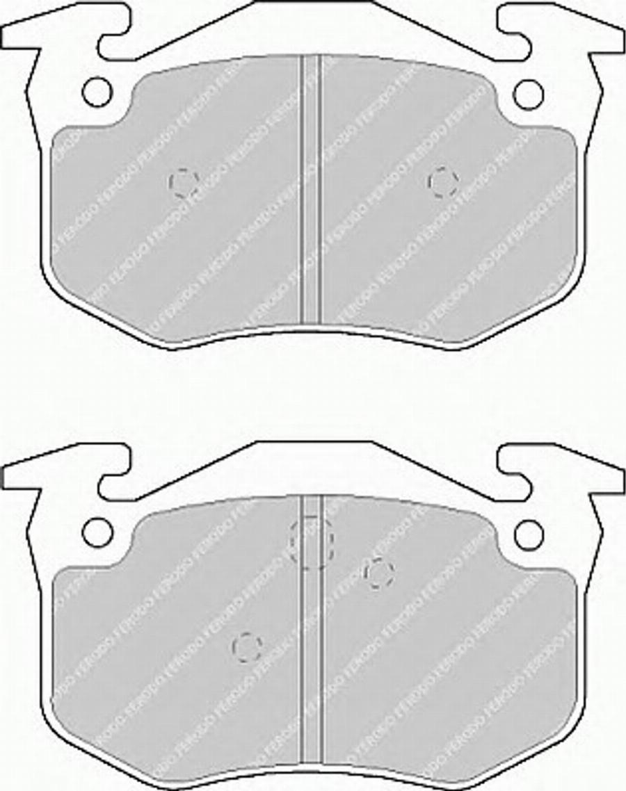 Ferodo FSL877 - Komplet Pločica, disk-kočnica www.molydon.hr